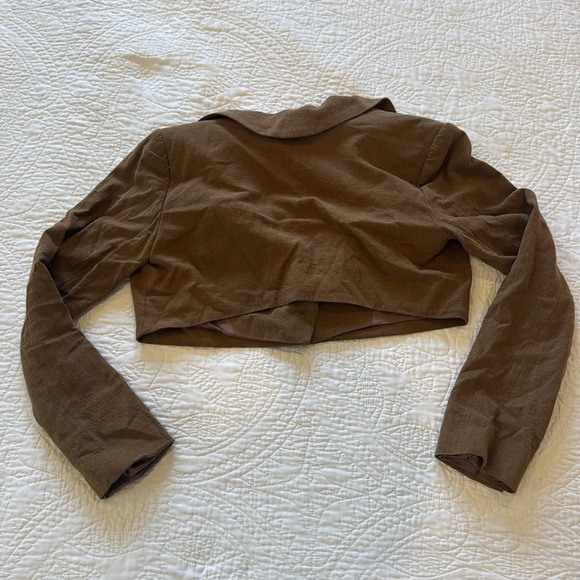 Free People Coco Cropped Blazer Size Small - Picture 5 of 5